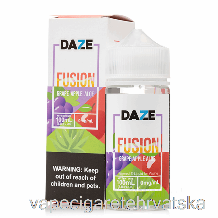 Vape Hrvatska Grožđe Jabuka Aloja - 7 Daze Fusion - 100ml 6mg